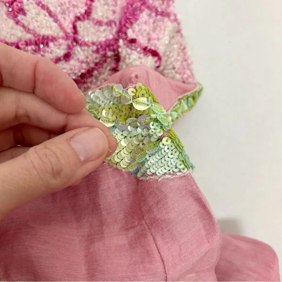 LA FUORI Petaleeza Corset Gown in Peony Size S - Picture 6 of 13